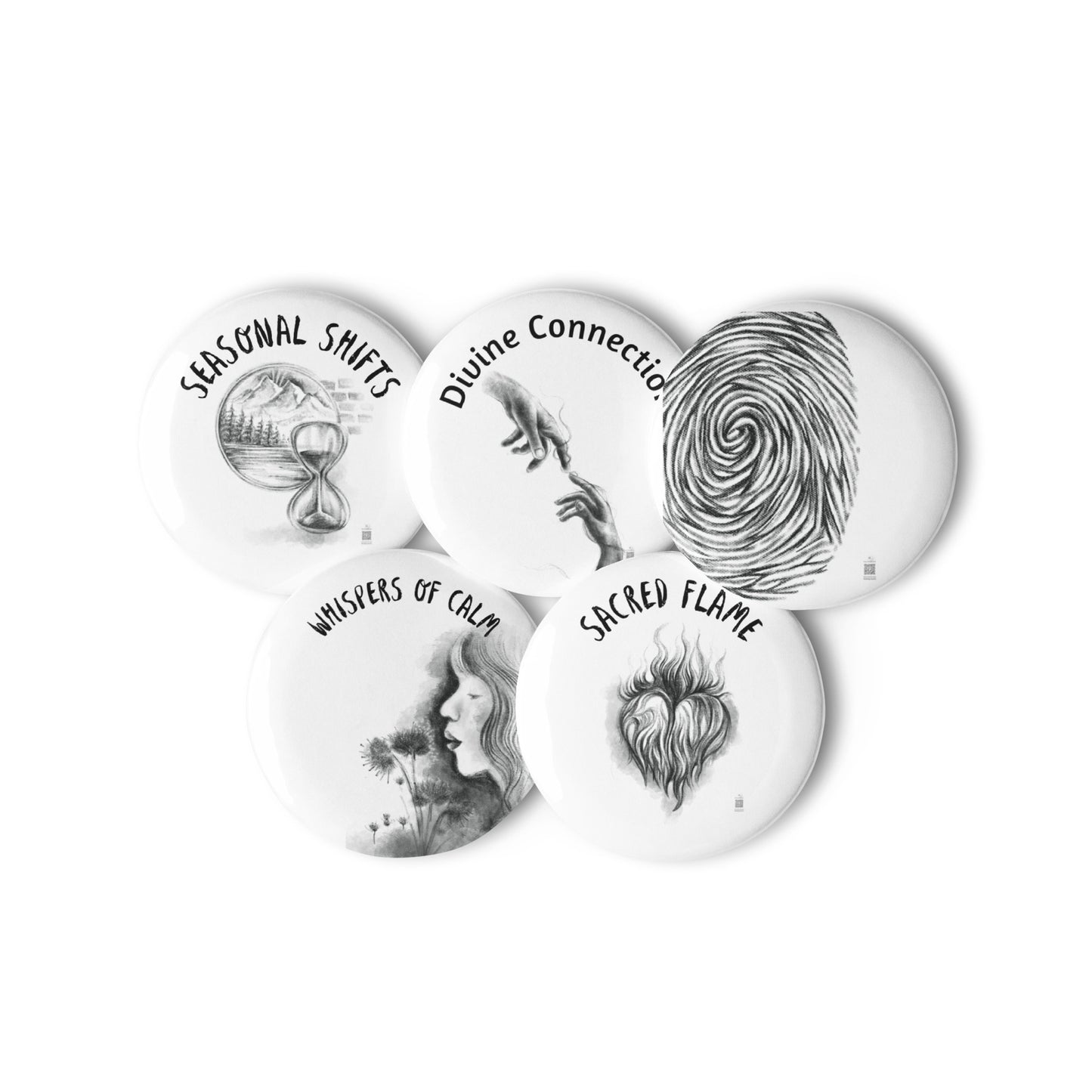 Set of pin buttons - Accessories - (Fall Collection)