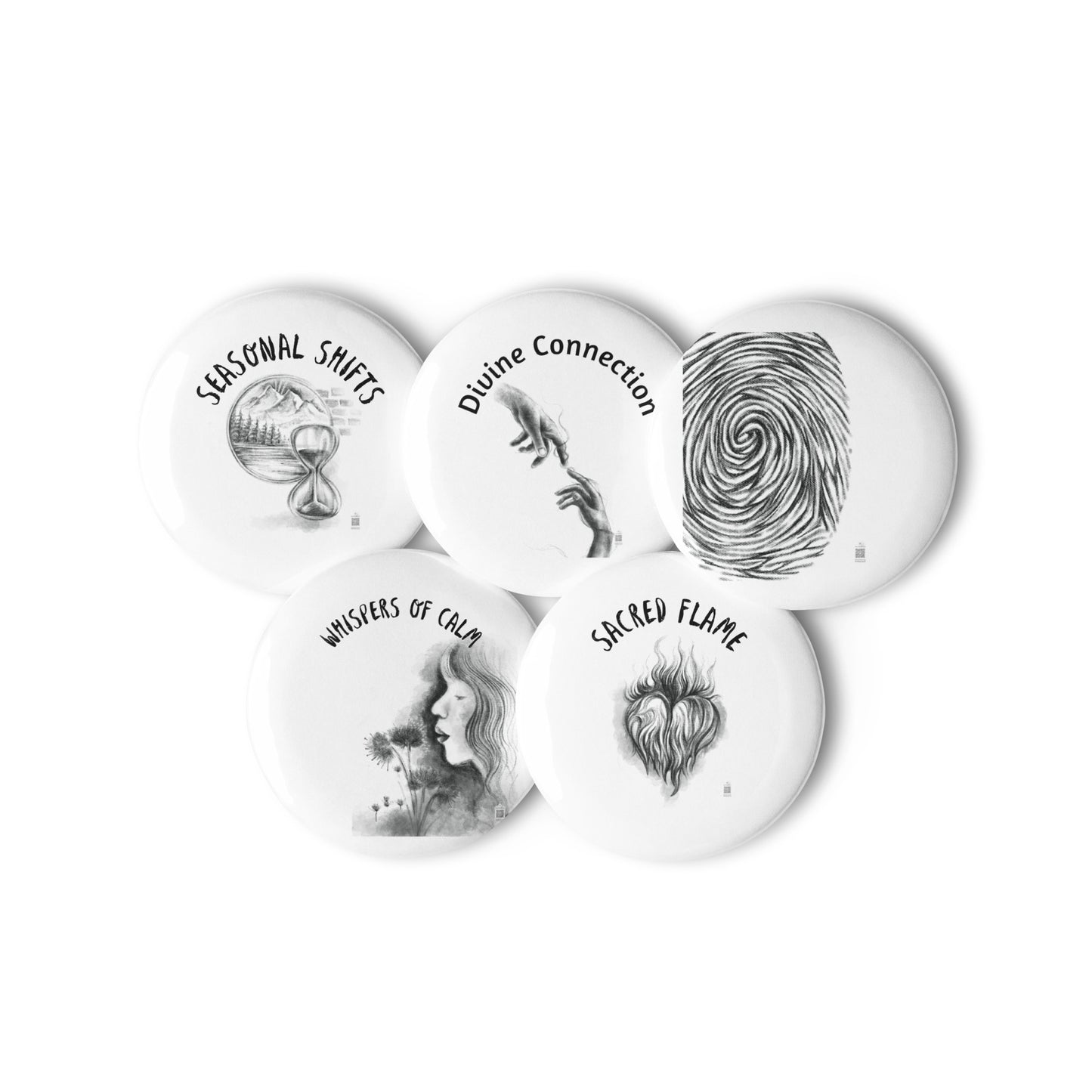 Set of pin buttons - Accessories - (Fall Collection)