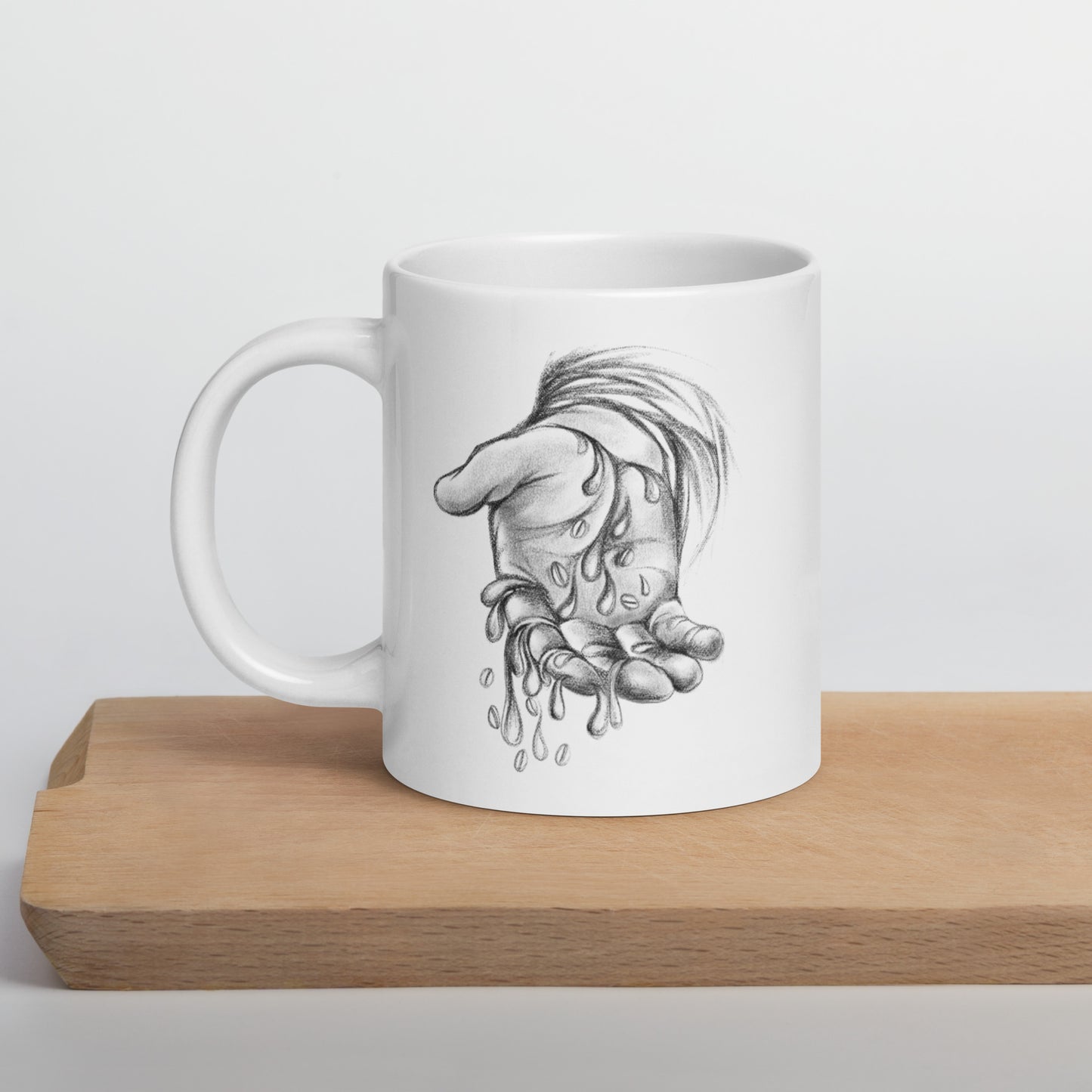 White Glossy Mug | EL Sheddai | Summer Collection