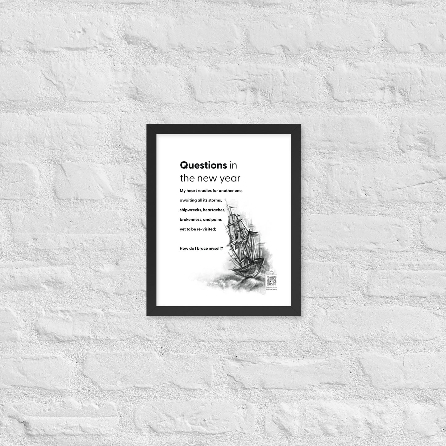 Questions in the New Year - Portrait