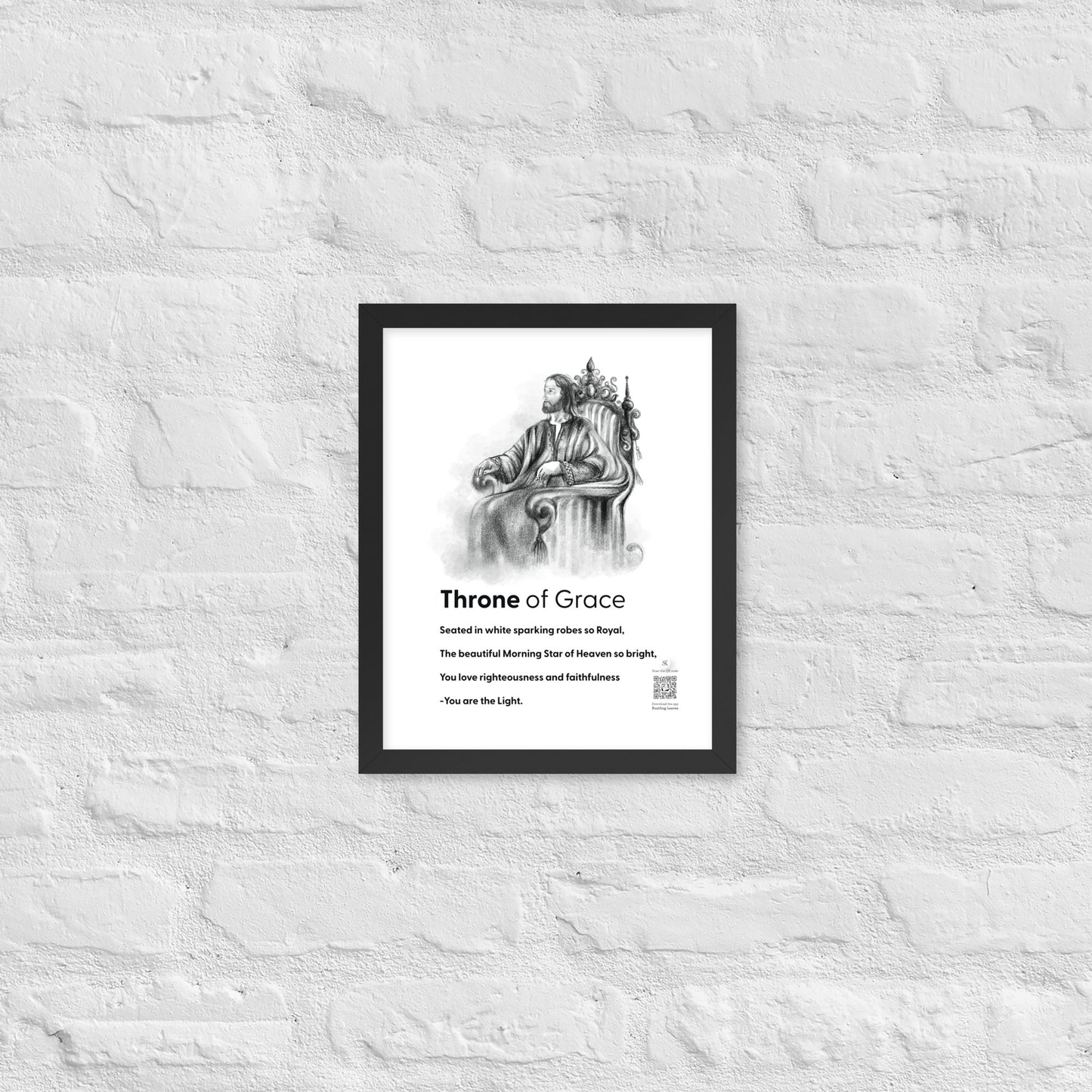 Throne of Grace (Seated) - Portrait