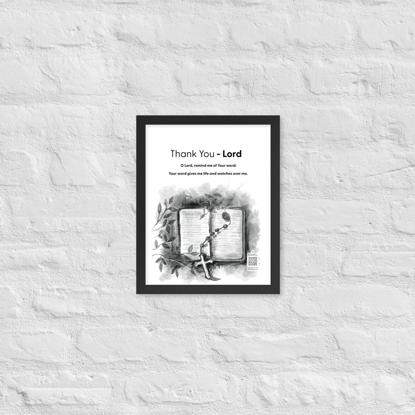 Thank You, Lord - Portrait