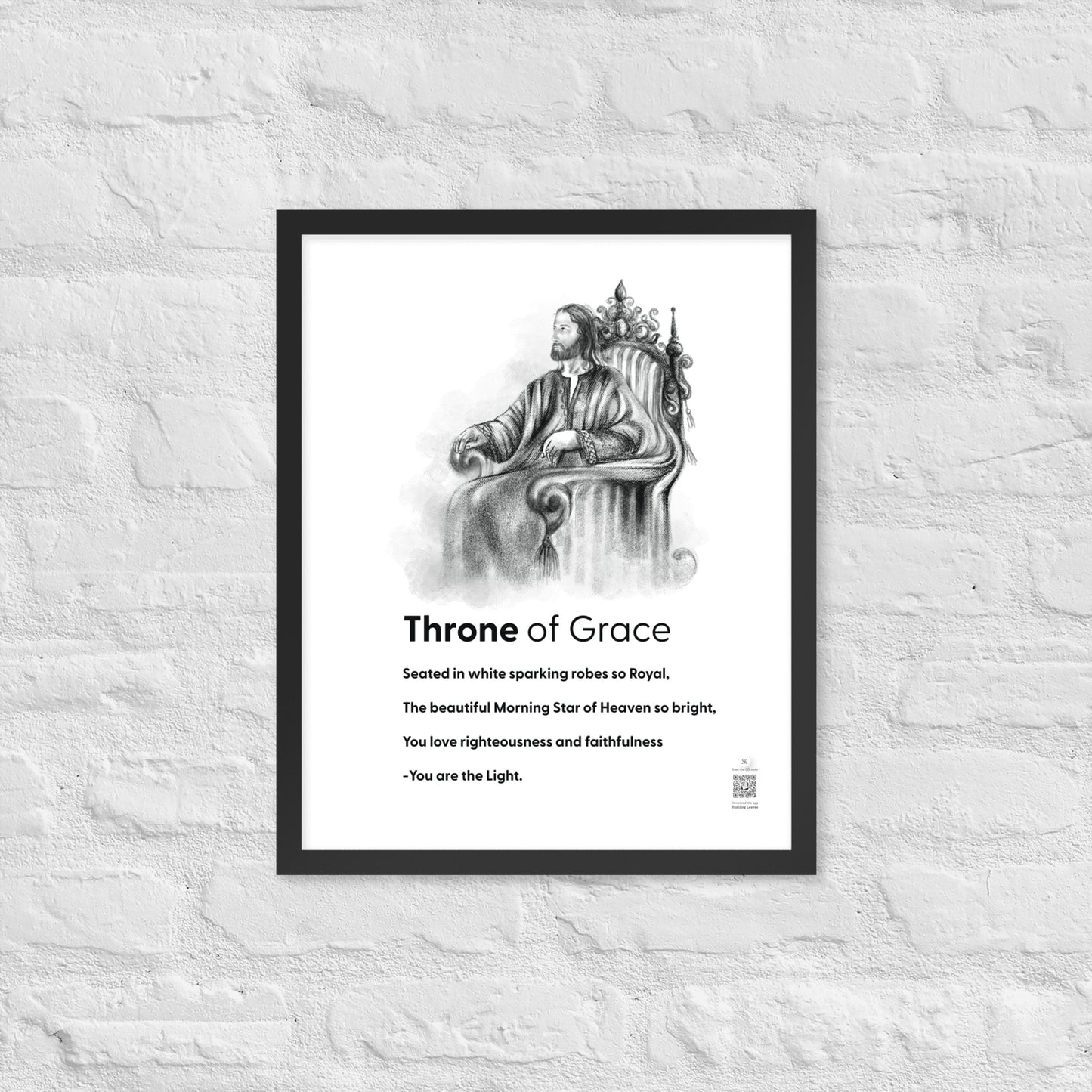 Throne of Grace (Seated) - Portrait