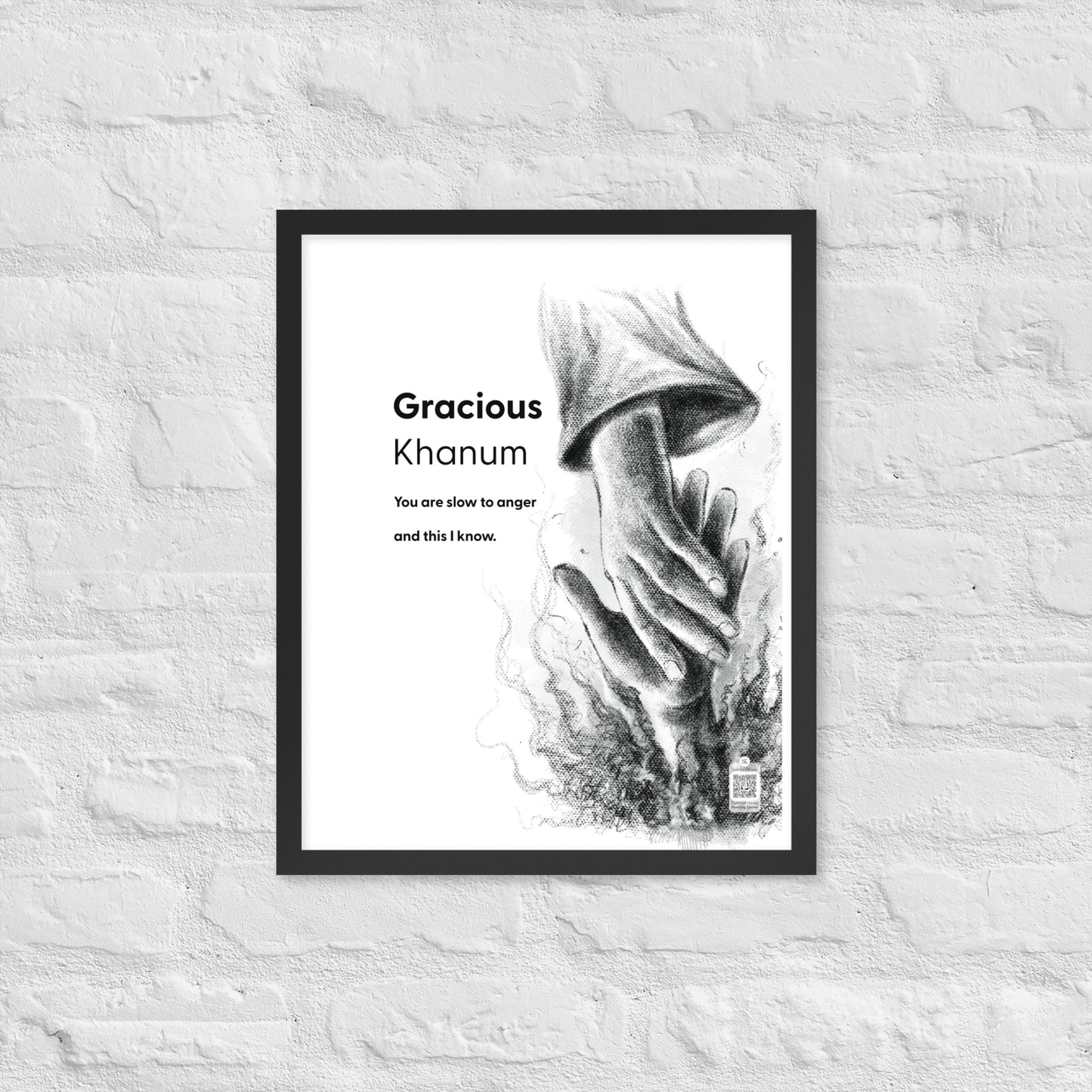Gracious Khanum - Portrait
