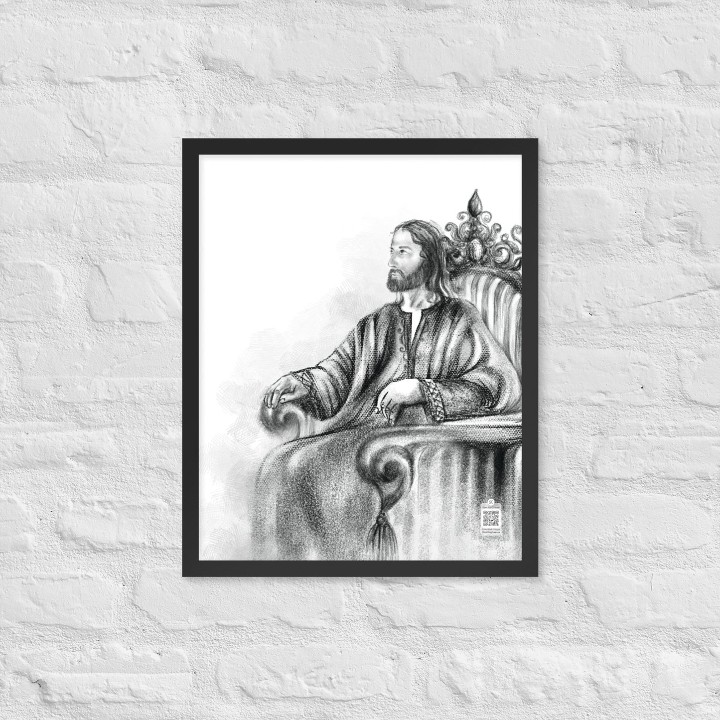 Throne of Grace (Seated) - Artwork