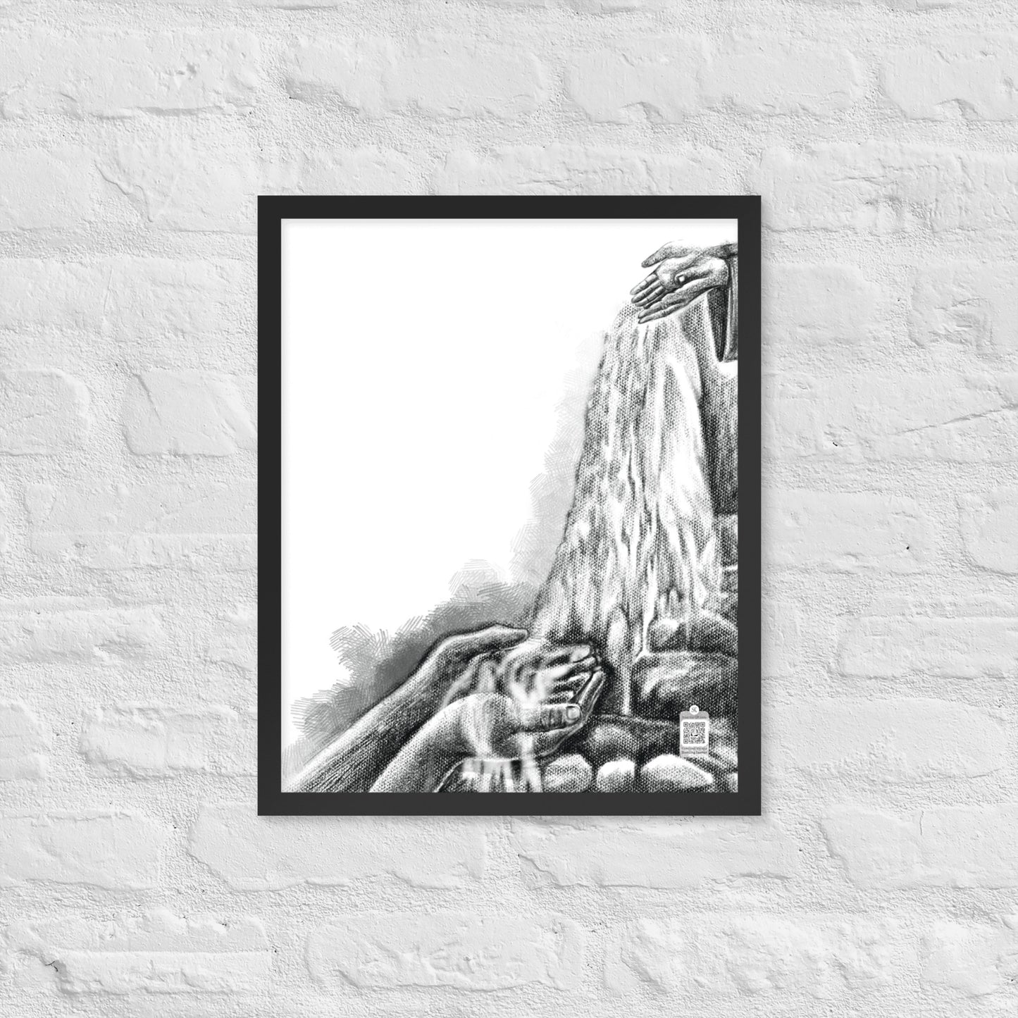 Mayim Chayim, Elohim Chayim - Artwork