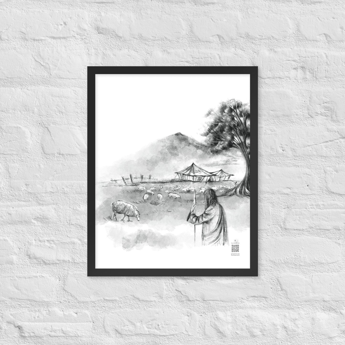 In the Presence of Friend & King - Artwork