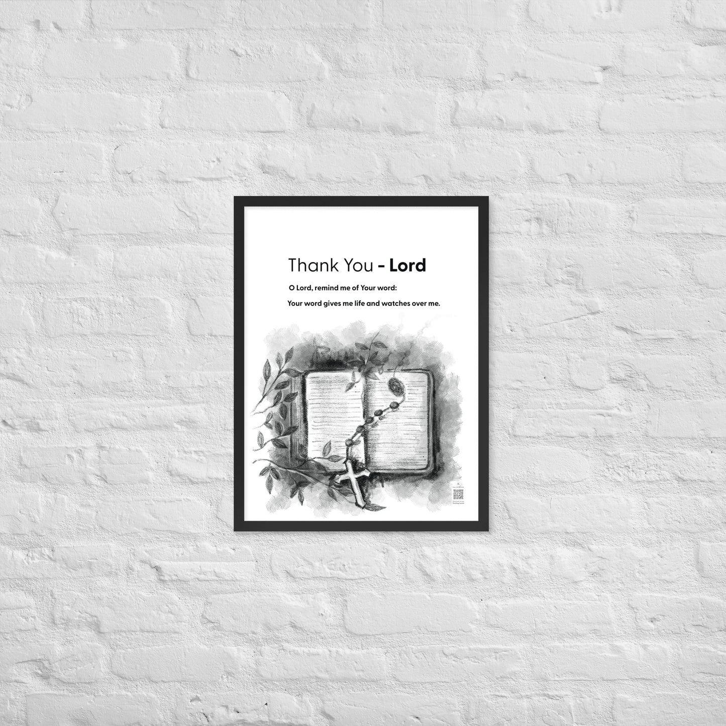 Thank You, Lord - Portrait