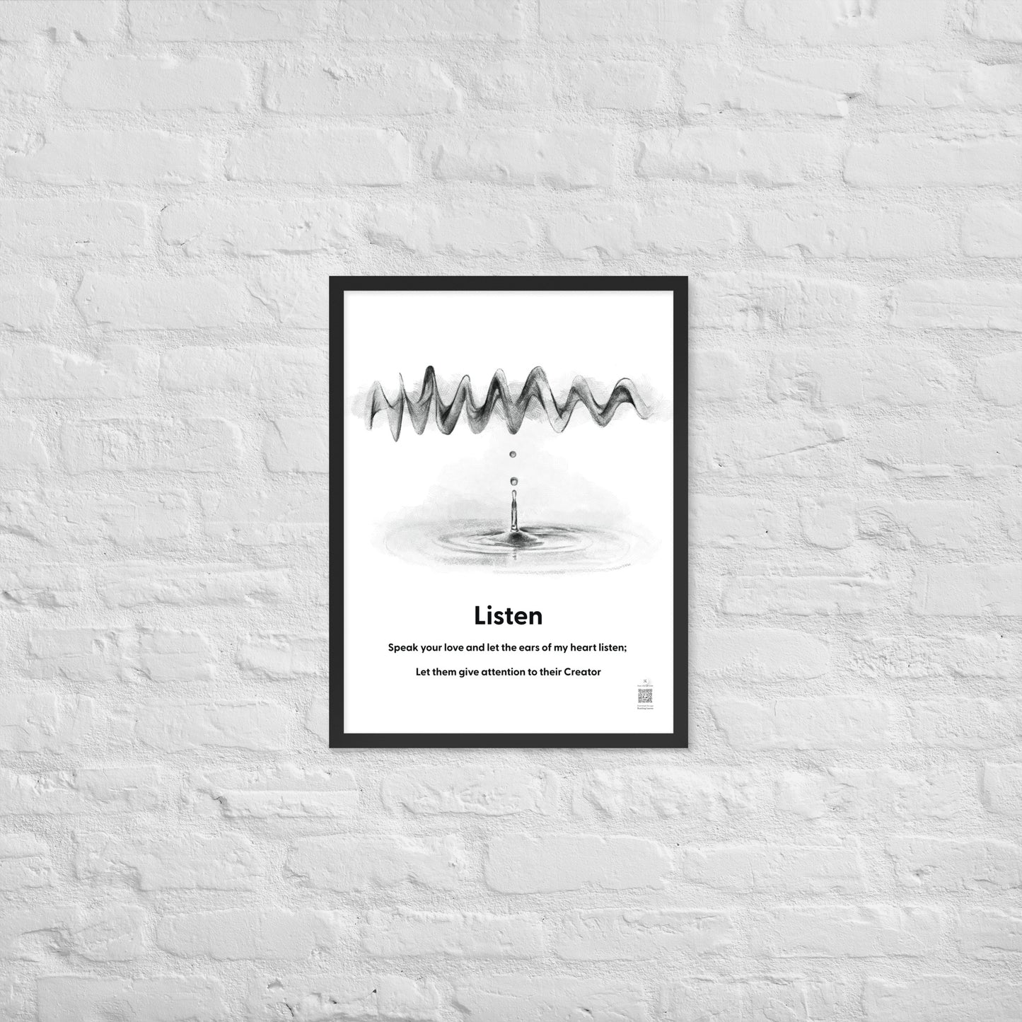 Listen - Portrait