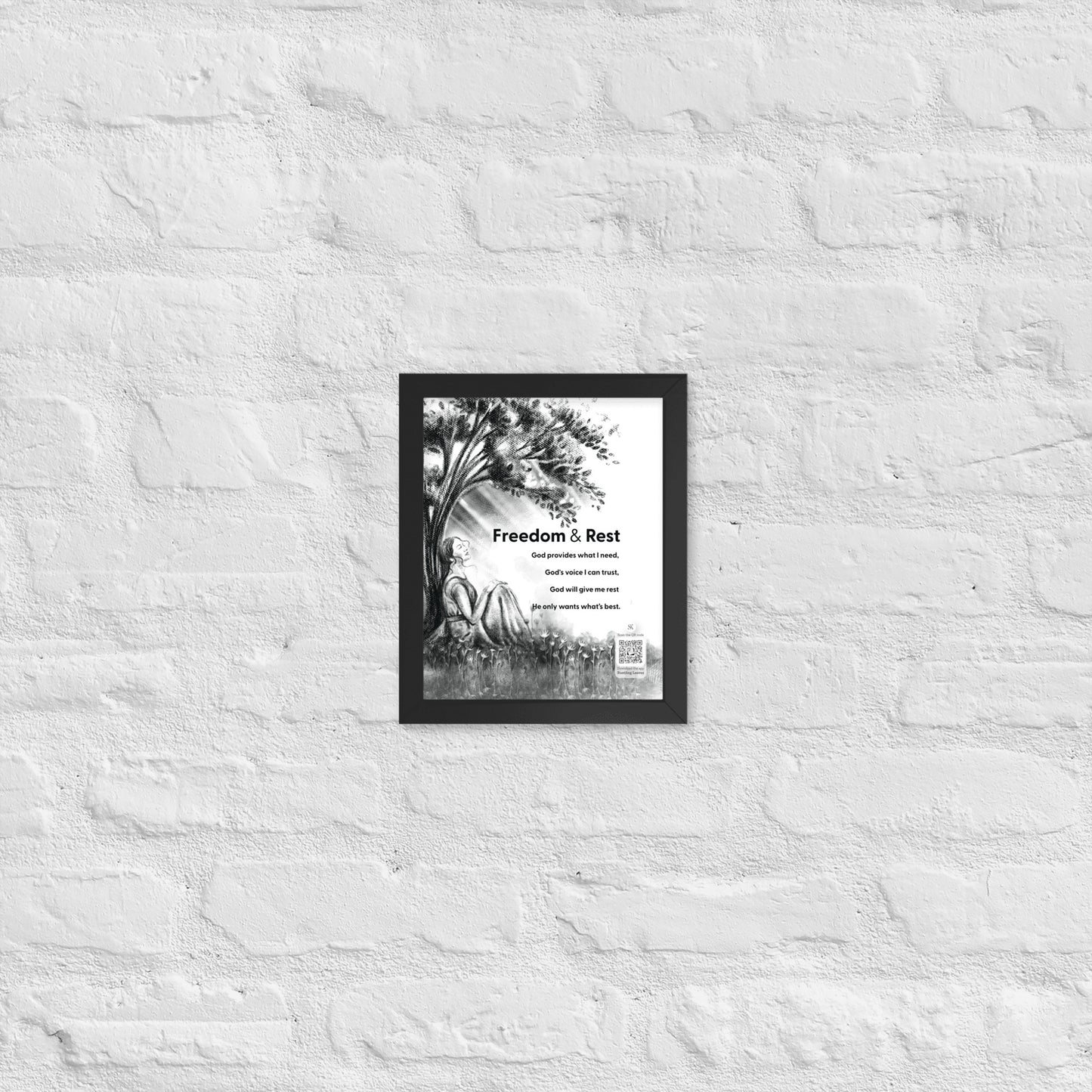 Freedom & Rest (Tree) - Portrait