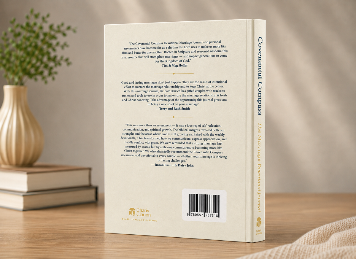 Covenantal Compass | Marriage Journal (Black & White Edition)