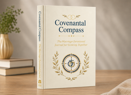 Covenantal Compass | Marriage Journal (Black & White Edition)