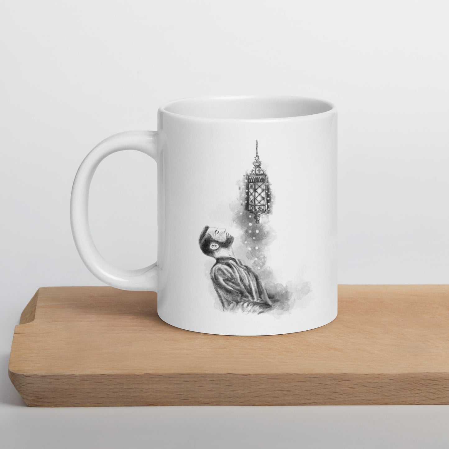 White Glossy Mug | Strength | Summer Collection |