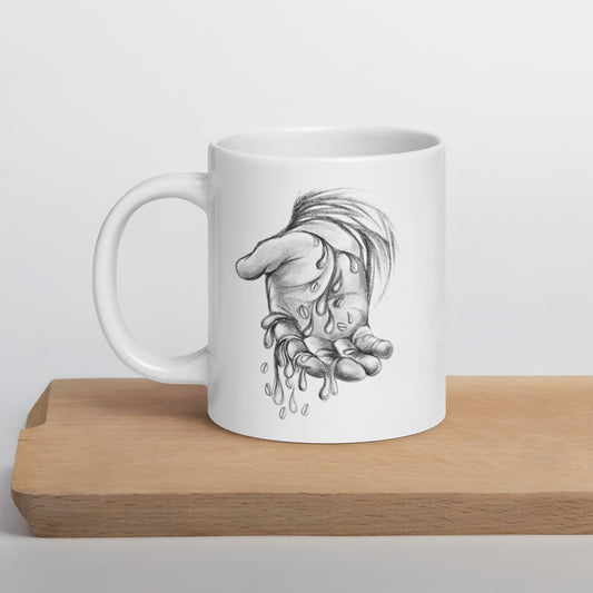 White Glossy Mug | EL Sheddai | Summer Collection