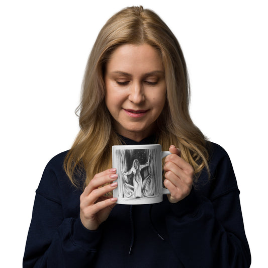 White Glossy Mug | Longing | Winter Collection |