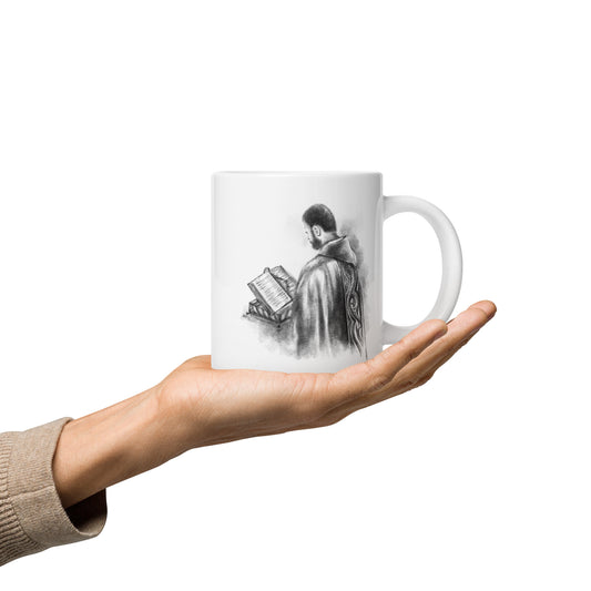 White Glossy Mug | Strength | Summer Collection |
