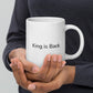 White Glossy Mug | King is Back |