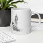 White Glossy Mug | Strength | Summer Collection |