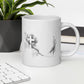 White Glossy Mug | Broken | Winter Collection |