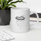 White Glossy Mug | Seperated | Winter Collection |