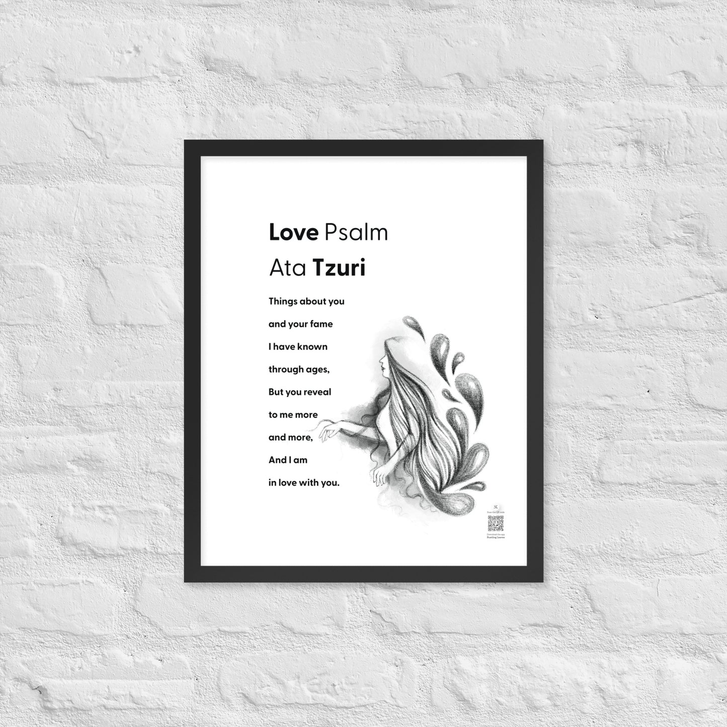 Love Psalm Ata Tzuri - Portrait