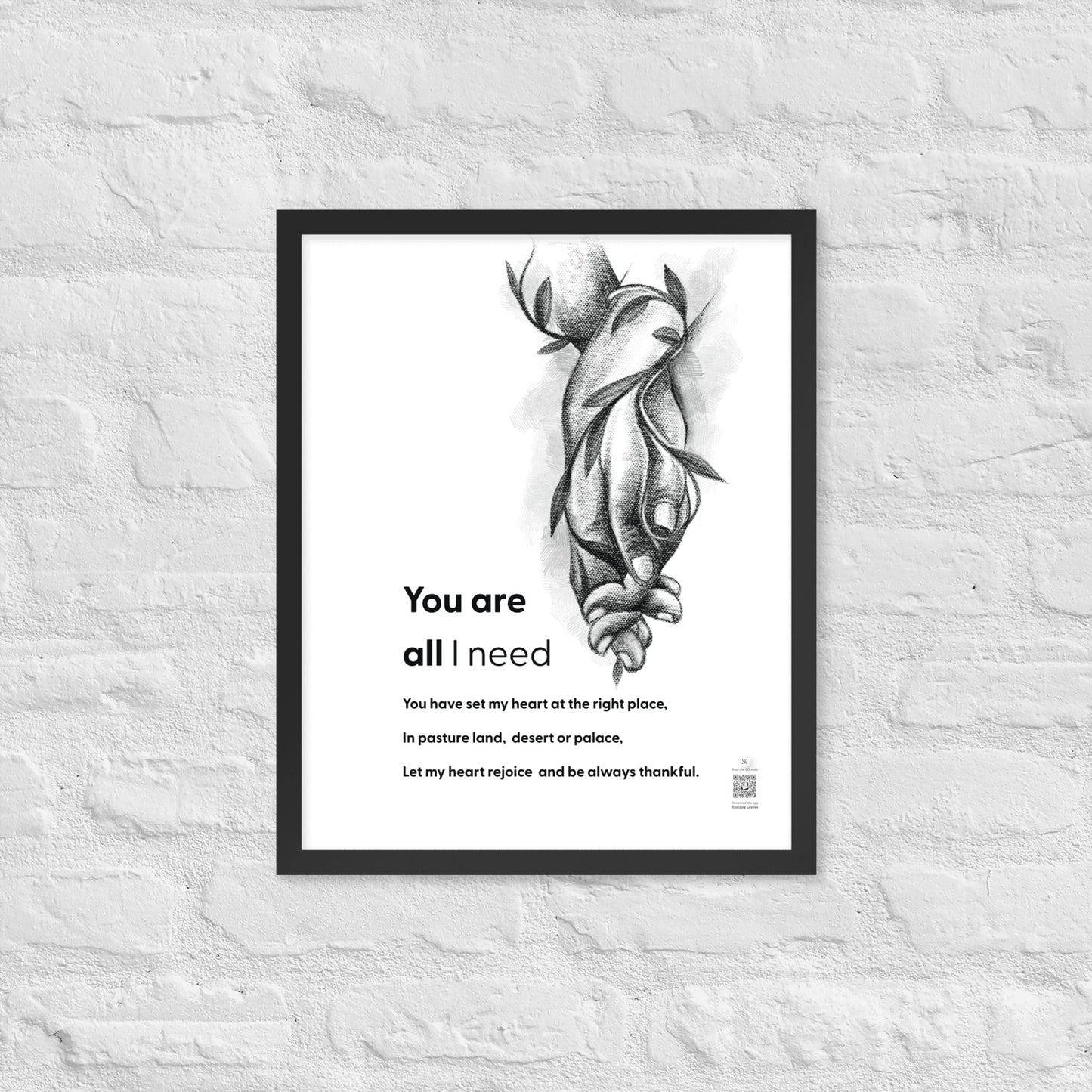 You Are All I Need - Portrait