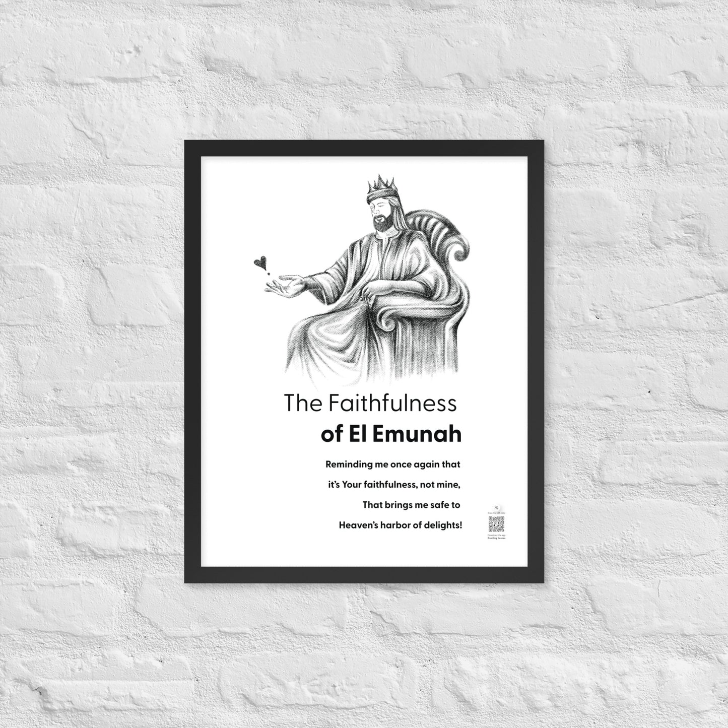 The Faithfulness of El Emunah (Delights) - Portrait