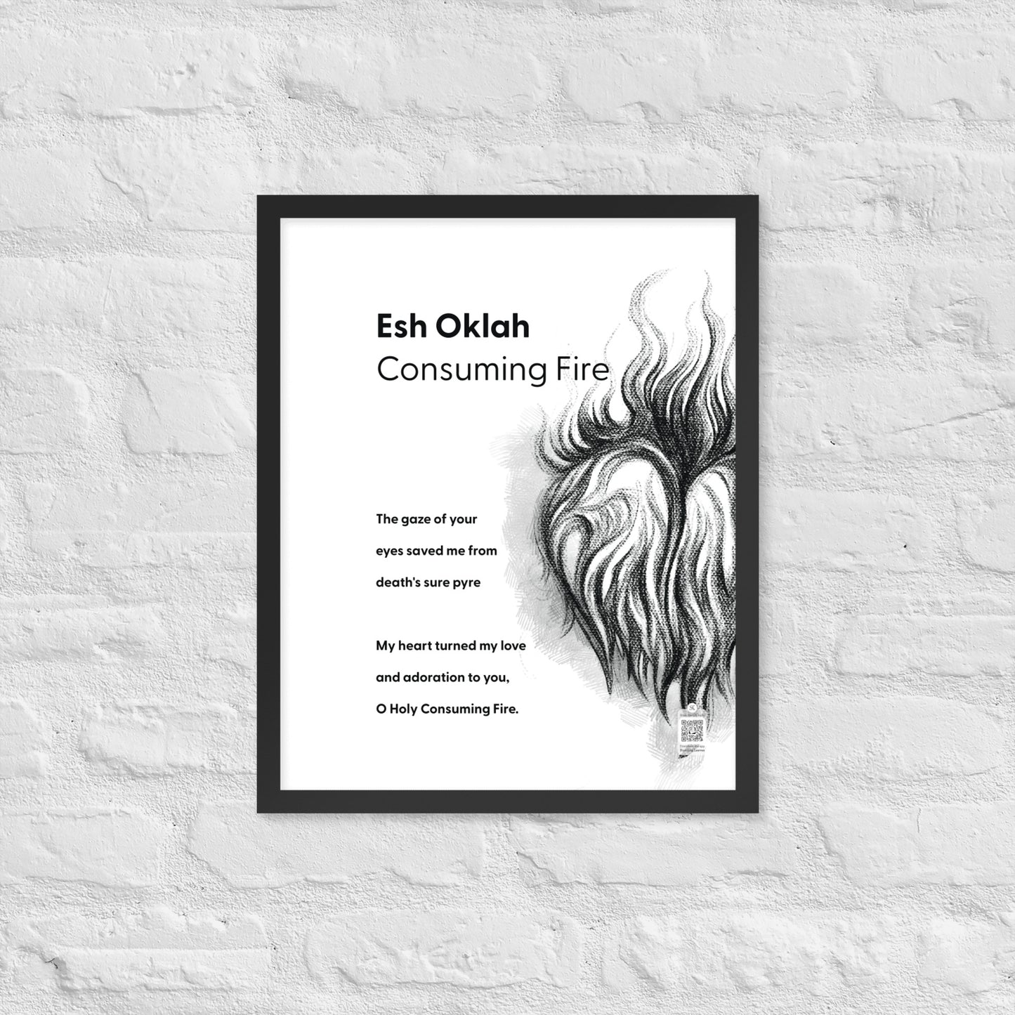 Esh Oklah Consuming Fire (Gaze) - Portrait
