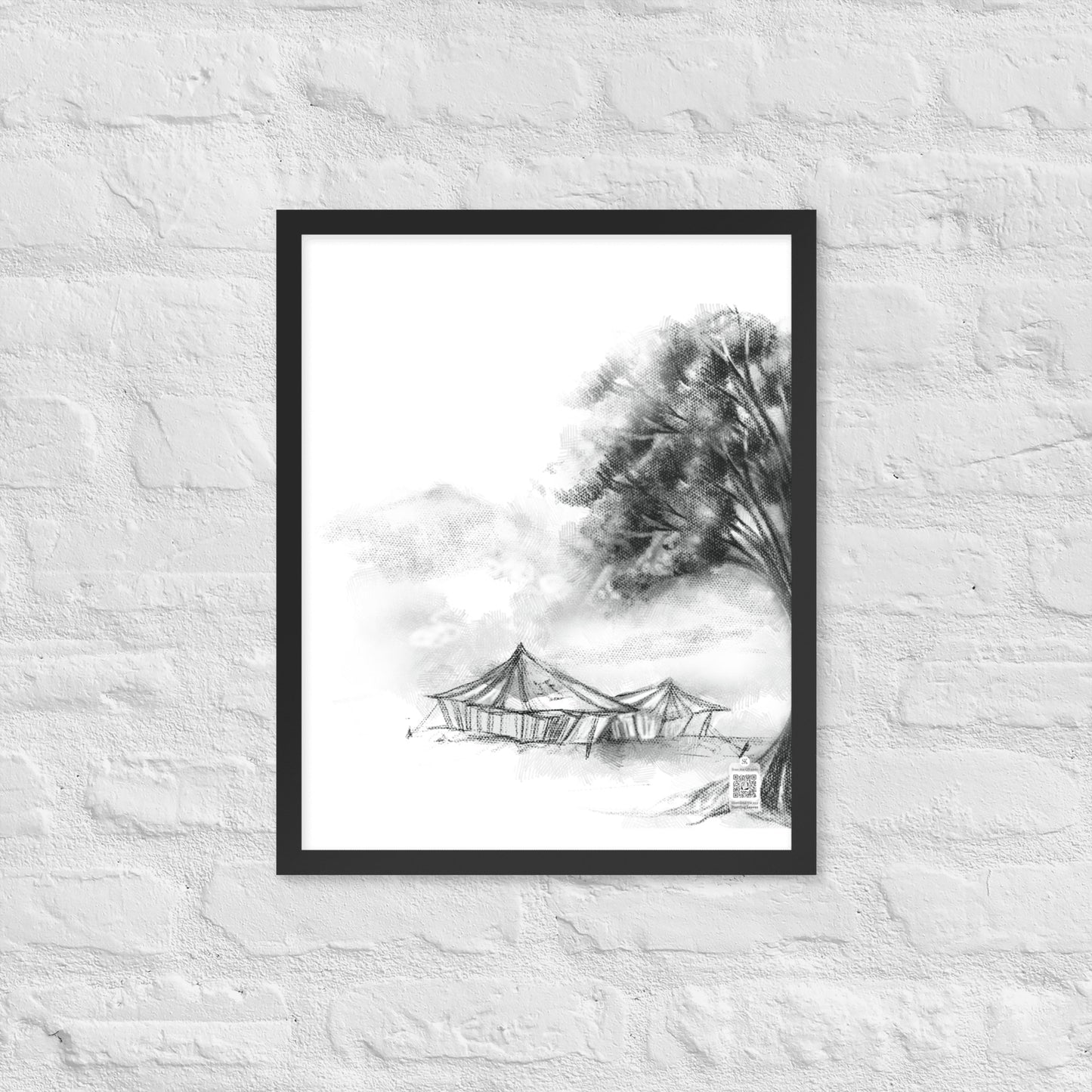 In the Presence of Friend & King (Tents) - Artwork