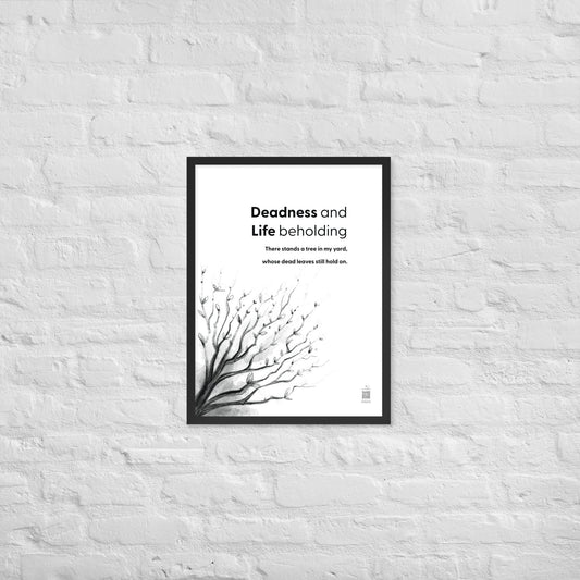 Deadness and Life Beholding - Portrait