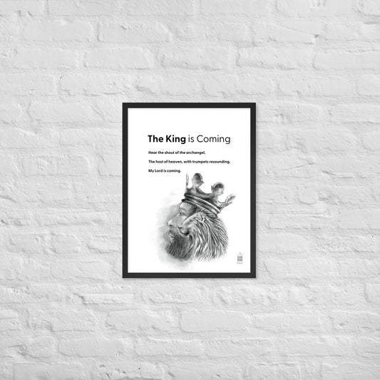 The King is Coming - Portrait
