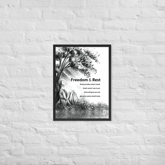 Freedom & Rest (Tree) - Portrait