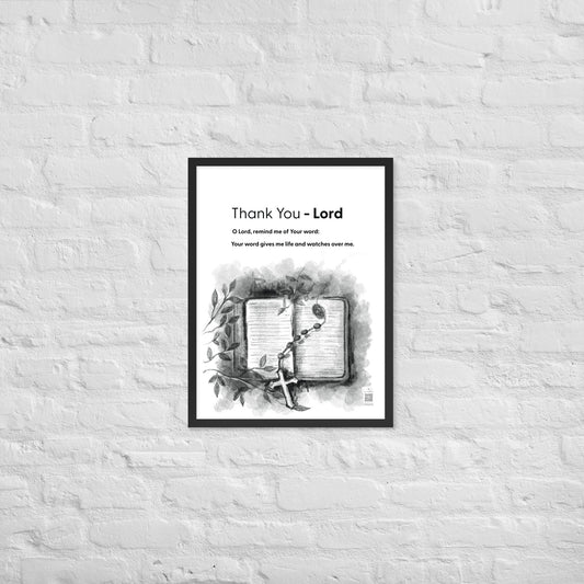 Thank You, Lord - Portrait