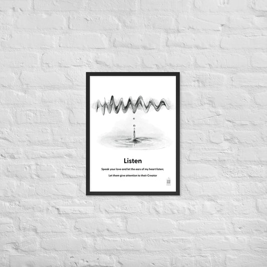 Listen - Portrait